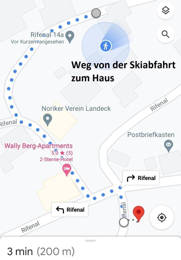 Alptyrol Apartman Rifenal Kültér fotó